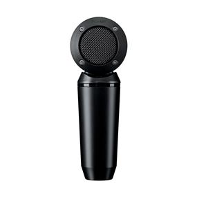 SHURE PGA181 Side-Address Cardioid Condenser Microphone (XLR Cable), Black