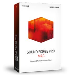 MAGIX SOUND FORGE Pro Mac 3 - Electronic Download Only – E-License will be emailed