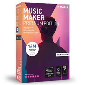 MAGIX Music Maker Premium 2020 - Electronic Download Only – E-License will be emailed