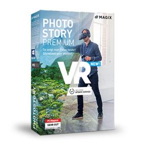 MAGIX Photostory Premium VR - Electronic Download Only – E-License will be emailed