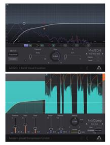 APOGEE FX Plugins ModEQ6 + ModComp bundle, Modern 6 Band Visual Equalizer? & Modern Visual Compressor/Limiter? (Digital Download Only)