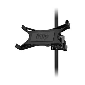 IK MULTIMEDIA iKlip Xpand Universal Mic Stand Mount for 7"-12" Tablets, Black | Adjustable