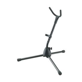 KONIG & MEYER Saxophone Stand, Black | for Eb Alto and Bb Tenor Sax (Black) (14300-000-55)