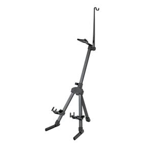 KONIG & MEYER Black Aluminum Violin Stand for a Variety of Sizes (15530-000-55)