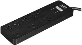 APC by Schneider Electric SurgeArrest Home/Office 8-Outlet Surge Suppressor/Protector - 8 x NEMA 5-15R - 2160 J - 120 V AC Input - 120 V AC Output