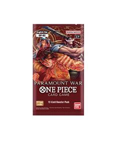 BANDAI ONE PIECE CARD GAME - PARAMOUNT WAR  -  BOOSTER PACK [OP-02]