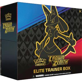 Pokémon TCG: Crown Zenith Elite Trainer Box (Pokemon Trading Cards Game)