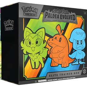 Pokémon TCG: Scarlet & Violet - PALDEA EVOLVED Elite Trainer Box (Pokemon Trading Cards Game)