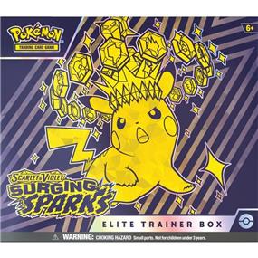 Pokémon TCG: Scarlet & Violet SV08 SURGING SPARKS ELITE TRAINER BOX (Pokemon Trading Cards Game)