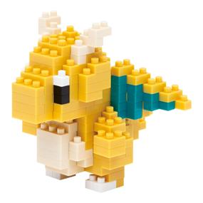 Nanoblock Pokemon Series Dragonite | Building Blocks | Fit & Snap By Hand!