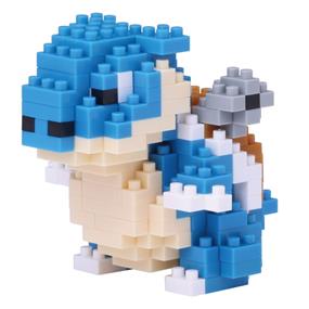 Nanoblock Pokemon Series Blastoise | Building Blocks | Fit & Snap By Hand!