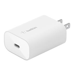 Belkin WCA004dqWH BoostCharge 25W USB-C PD 3.0 PPS Wall Charger