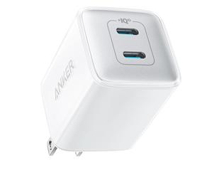 Anker 521 40W Dual USB-C Charger Nano Pro, White