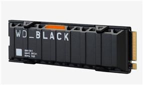 WD Black SN850X 2TB w/Heatsink PCIe Gen4 NVMe M.2 2280 Read:7,300MB/s, Write:6,600MB/s SSD (WDS200T2XHE)(Open Box)