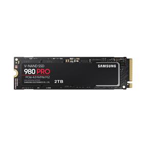 SAMSUNG 980 Pro 2TB M.2 NVMe PCIe 4.0 Solid State Drive, Read: 7,000 MB/s, Write: 5,000 MB/s