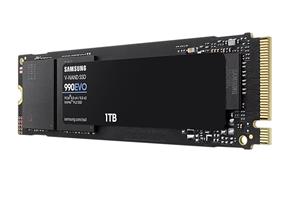 SAMSUNG 990 EVO 1TB M.2 NVMe 2.0 PCI-E4.0 x4 / 5.0 x2  Solid State Drive, Read:5,000 MB/s, Write:4,200 MB/s | (MZ-V9E1T0B/AM)(Open Box)