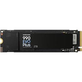 SAMSUNG 990 Evo Plus  2TB M.2 NVMe PCIe  Gen 4.0 x4 / 5.0 x2 Solid State Drive, Read:7,250 MB/s, Write 6,300 MB/s (MZ-V9S2T0B/AM)