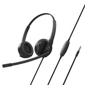 CREATIVE HS-230 Analog Headset with Noise-cancelling Mic and Inline Remote