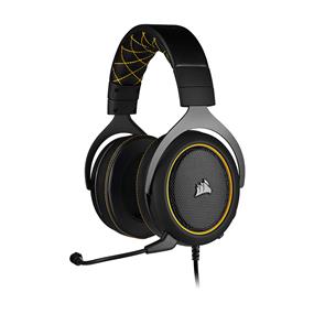 Corsair HS60 Pro Surround Gaming Headset, Yellow (CA-9011214-NA)