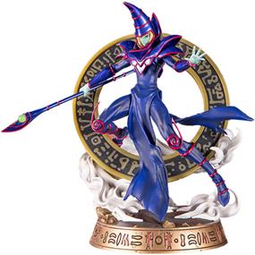 First4Figures YuGiOh: Dark Magician (Blue Edition) - 12" Highly Detailed PVC Statue (Dark Horse)