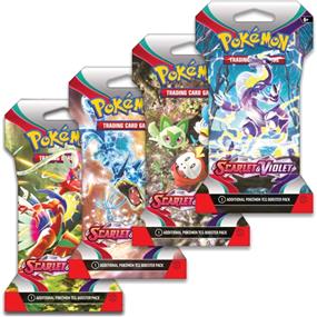 Pokémon TCG: Scarlet & Violet Sleeved Booster Pack (Pokemon Trading Cards Game)