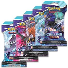 Pokémon TCG: Sword & Shield - CHILLING REIGN Sleeved Booster Pack (Pokemon Trading Cards Game)