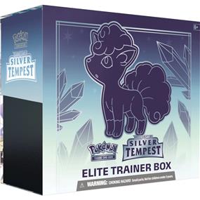 Pokémon TCG: Sword & Shield - SILVER TEMPEST Elite Trainer Box (Pokemon Trading Cards Game)