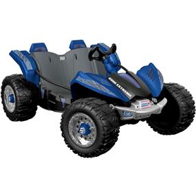 MATTEL Power Wheels - Dune Racer Extreme Battery-Powered Ride On Car | Toy Electric Vehicle | Power-Lock® Brakes | Seats 2 Riders | Includes 12-Volt Battery and Charger