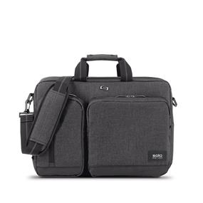 SOLO 15.6" Duane Hybrid Laptop Backpack/ Briefcase, Grey