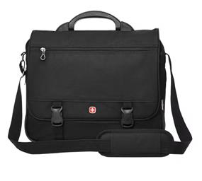 Swiss Gear up to 15.6" Notebook Messenger Bag, Black