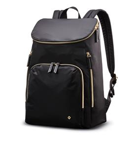 Samsonite Deluxe Backpack, fits 15.6" Laptop, Black