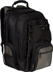 TARGUS CityGear 16” Backpack, Black/Yellow (TCG650)