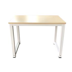 iCAN Modern Office Desk, 100*60*75cm, 25mm Wood Top, Maple