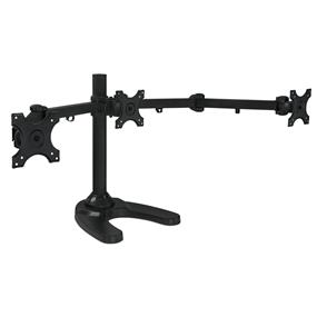 Mount-It! 19"-24" Triple Monitor Stand Freestanding Desk Mount | MI-789