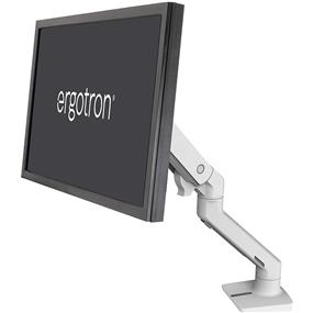 Ergotron HX Desk Monitor Arm (white)