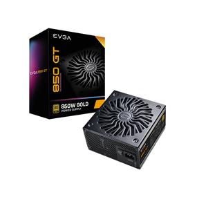EVGA SuperNOVA 850 GT, 80 Plus Gold 850W, Fully Modular, Auto Eco Mode with FDB Fan, 7 Year Warranty, Includes Power ON Self Tester, Compact 150mm Size, Power Supply 220-GT-0850-Y1(Open Box)