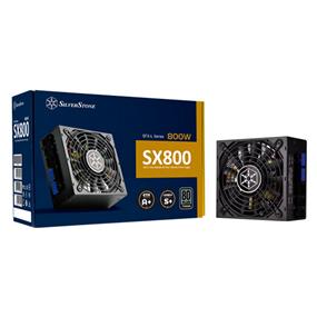 SilverStone Technology SST-SX800-LTI Plus Titanium, Modular Power Supply with Japanese Capacitors(Open Box)