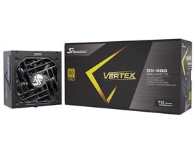Seasonic VERTEX GX-850, 850W 80+ Gold, Full Modular, ATX 3.0 / PCIe 5.0 Compliant(Open Box)