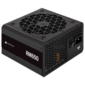 CORSAIR RM650 Bloc d'alimentation ATX entièrement modulaire faible bruit - Condensateurs évalués à 105 ° C - Efficacité 80 Plus Gold - Support de veille moderne