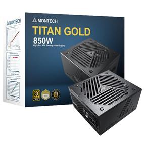 Montech TITAN GOLD Full Modular Power Supply, 850W(Open Box)