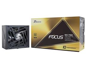 Seasonic FOCUS GX ATX 3.0 Series 750W 80+ Gold ATX 12 V Full Modular Power supply (SSR-750FX3)