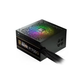 GAMDIAS Kratos P1-750G 750W ATX12V v2.4 80 PLUS GOLD Certified Active PFC Gaming Power Supply Semi-Modular Built-in 30x RGB Lighting Effects and Addressable LEDs