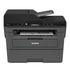 Brother DCP-L2550DW Wireless 3-in-1 Monochrome Laser Printer, Black, Print/Scan/Copy, Print Speed 36 ppm Mono, Auto Duplex Print, Print Quality 2400x600 dpi, Monthly Print Duty Cycle 15000 Pages, 250-sheet Input Tray, Flatbed/ADF scan, Scan to PDF, WiFi/USB/Ethernet, Win/Mac