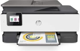 HP OfficeJet Pro 8025 Multifunction Colour Inkjet Printer | Print, Copy, Scan, Fax | 20 ppm Mono | 10 ppm Color | 1200 x 1200 dpi | USB 2.0, Ethernet, Wireless 802.11 a/b/g/n, RJ-11 Fax(Open Box)