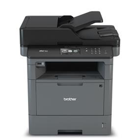 Brother MFC-L5700DW Multifunction Mono Laser Printer, Duplex printing, USB/Wireless/Ethernet connectivity, 3.7" Colour Touchscreen, Auto Document Feeder, 42 ppm Mono(Open Box)