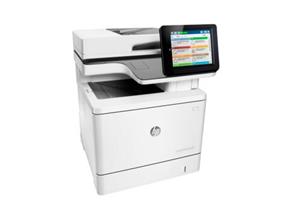 HP Color LaserJet Enterprise M577f Multifunction Laser Printer | 40 ppm mono / 40 ppm color | 1200 dpi x 1200 dpi | Print | Copy | Scan | Connectivity: 1 Hi-Speed USB 2.0 Device; 2 Hi-Speed USB 2.0 Host; 1 Gigabit/Fast Ethernet 10/100/1000Base-TXOptional | Part no: B5L25A#BGJ