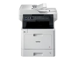 Brother MFC-L8900CDW Multifunction Colour Laser Printer, Duplex print/copy/scan/fax, up to 1200 x 2400 dpi, USB/Wireless/Ethernet connectivity, 5.0" Colour Touchscreen, Duplex Auto Document Feeder, NFC Mobile Printing, 33 ppm Mono, 33 ppm Colour