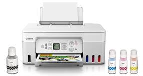 CANON PIXMA G3270 Wireless MegaTank All-in-One Printer (White)