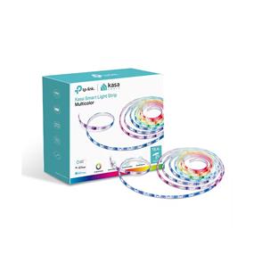 Kasa (KL420L5) Smart Light Strip, Programmable RGBIC Multicolor, 16 ft length, Flexible & Water Resistant, Comes with 3M tape, Works with the Google Assistant and Amazon Alexa