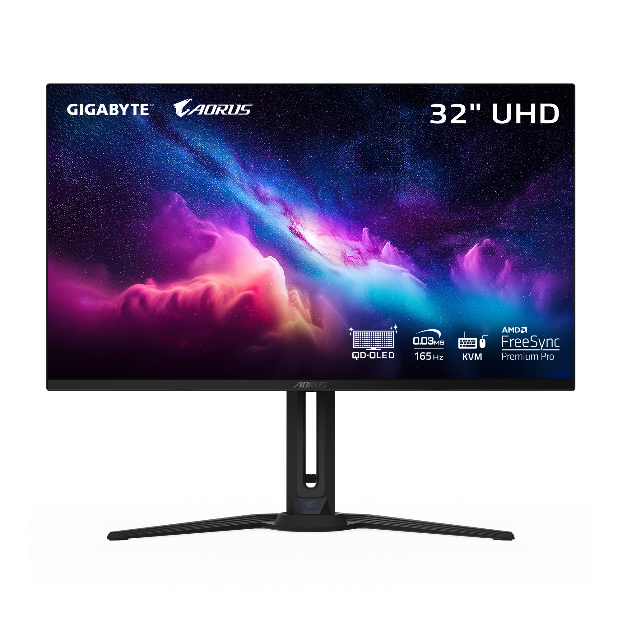 GIGABYTE AORUS 32" UHD QD-OLED 165Hz 0.03ms (GTG) Gaming Monitor